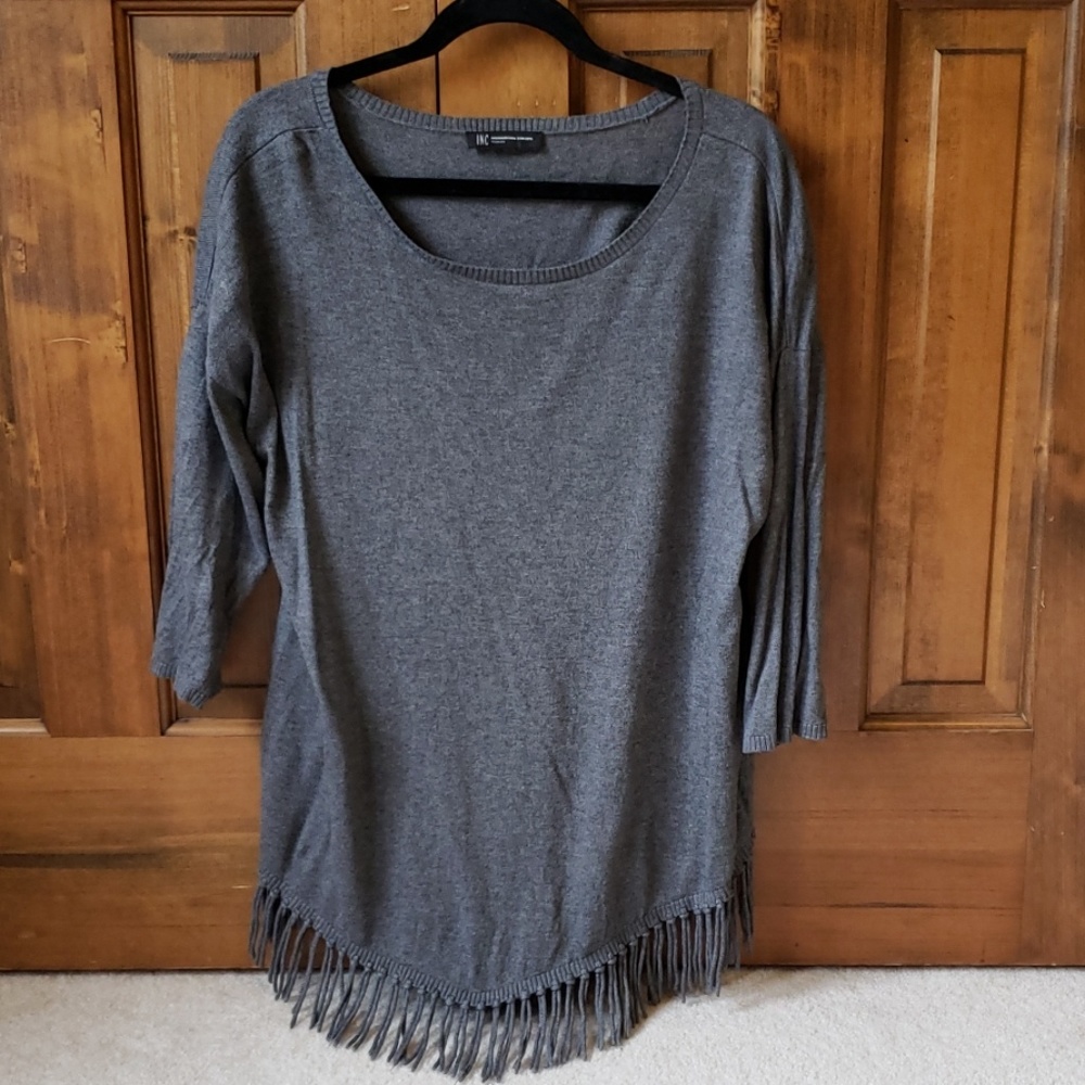 Gray sweater
